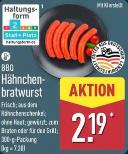 Aldi Nord BBQ Hähnchenbratwurst Angebot