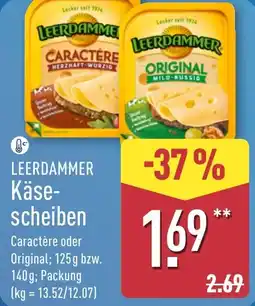 Aldi Nord LEERDAMMER Käsescheiben Angebot