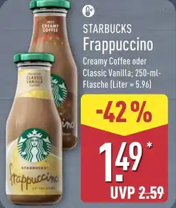 Aldi Nord STARBUCKS Frappuccino Angebot