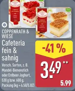 Aldi Nord COPPENRATH & WIESE Cafeteria fein & sahnig Angebot