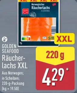 Aldi Nord GOLDEN SEAFOOD Räucherlachs XXL Angebot