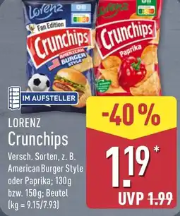 Aldi Nord LORENZ Crunchips Angebot