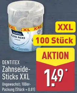 Aldi Nord DENTITEX Zahnseide- Sticks XXL Angebot