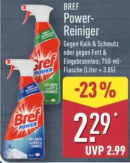 Aldi Nord BREF Power- Reiniger Angebot