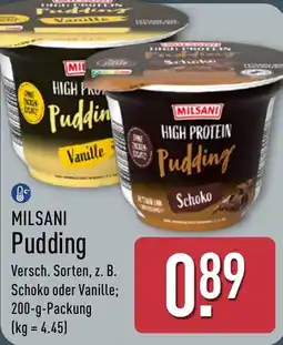 Aldi Nord MILSANI Pudding Angebot