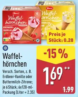Aldi Nord Mucci Waffel- hörnchen Angebot