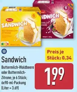 Aldi Nord Mucci Sandwich Angebot