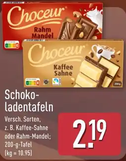 Aldi Nord Choceur schokoladentafeln Angebot