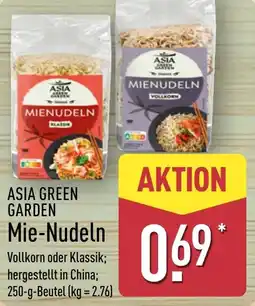Aldi Nord ASIA GREEN GARDEN Mie-Nudeln Angebot