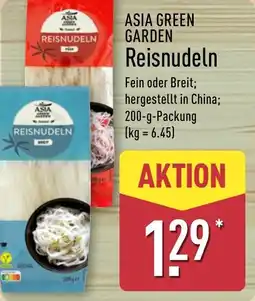 Aldi Nord ASIA GREEN GARDEN Reisnudeln Angebot