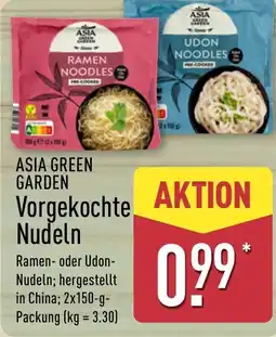 Aldi Nord ASIA GREEN GARDEN Vorgekochte Nudeln Angebot