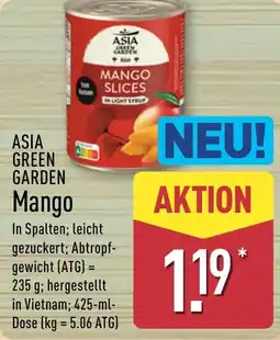 Aldi Nord ASIA GREEN GARDEN Mango Angebot