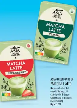 Aldi Nord ASIA GREEN GARDEN Matcha Latte Angebot