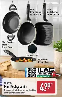 Aldi Nord CROFTON Mini-Kochgeschirr Angebot