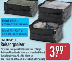 Aldi Nord LIVE IN STYLE Reiseorganizer Angebot