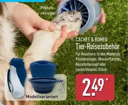 Aldi Nord CACHET & ROMEO Tier-Reisezubehör Angebot