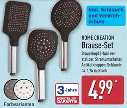 Aldi Nord HOME CREATION Brause-Set Angebot