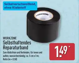 Aldi Nord WORKZONE Selbsthaftendes Reparaturband Angebot