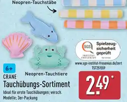 Aldi Nord CRANE Tauchübungs-Sortiment Angebot