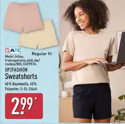 Aldi Nord UP2FASHION Sweatshorts Angebot