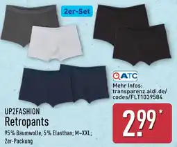 Aldi Nord UP2FASHION Retropants Angebot