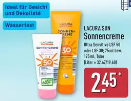 Aldi Nord LACURA SUN Sonnencreme Angebot