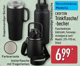 Aldi Nord CROFTON Trinkflasche/ -becher Angebot
