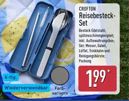 Aldi Nord CROFTON Reisebesteck- Set Angebot
