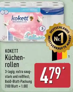 Aldi Nord KOKETT Küchenrollen Angebot