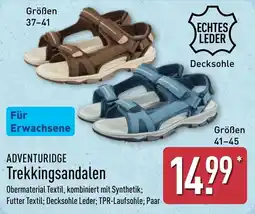 Aldi Nord ADVENTURIDGE Trekkingsandalen Angebot