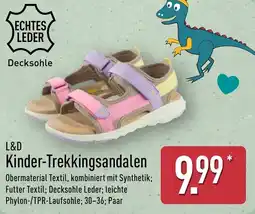 Aldi Nord L&D Kinder-Trekkingsandalen Angebot