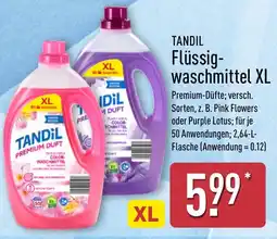 Aldi Nord TANDIL Flüssigwaschmittel XL Angebot
