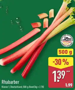 Aldi Nord Rhabarber Angebot