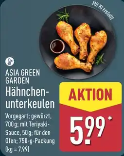 Aldi Nord ASIA GREEN GARDEN Hähnchen- unterkeulen Angebot