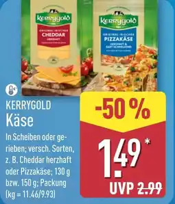 Aldi Nord KERRYGOLD Käse Angebot
