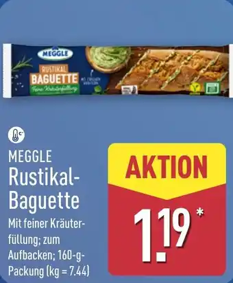 Aldi Nord MEGGLE Rustikal- Baguette Angebot