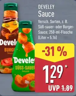 Aldi Nord DEVELEY Sauce Angebot