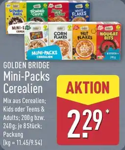 Aldi Nord GOLDEN BRIDGE Mini-Packs Cerealien Angebot