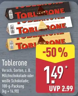 Aldi Nord Toblerone Angebot