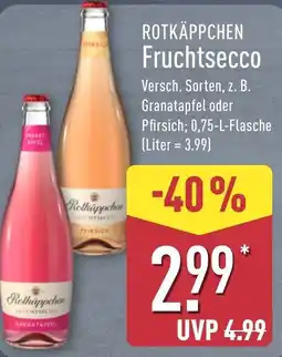 Aldi Nord ROTKÄPPCHEN Fruchtsecco Angebot