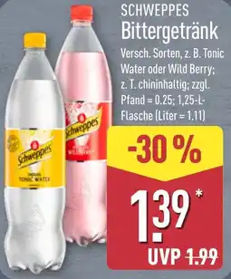 Aldi Nord SCHWEPPES Bittergetränk Angebot