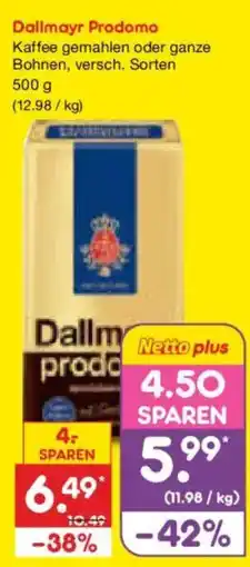Netto Marken-Discount Dallmayr Prodomo Angebot