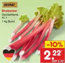 Netto Marken-Discount HEIMAT Rhabarber Angebot