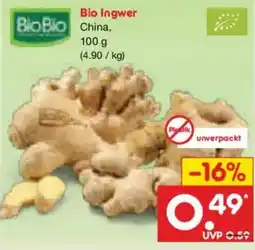 Netto Marken-Discount Bio Ingwer Angebot