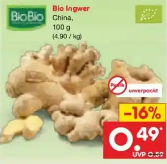 Netto Marken-Discount Bio Ingwer Angebot