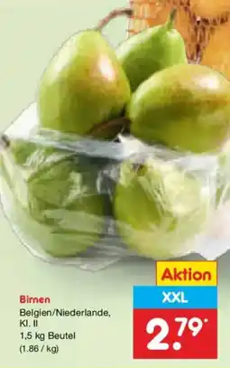 Netto Marken-Discount Birnen Angebot