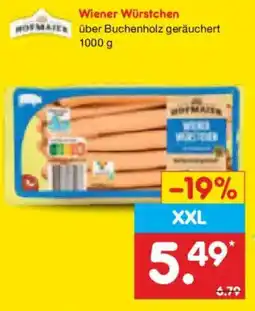 Netto Marken-Discount HOFMAIER Wiener Würstchen Angebot