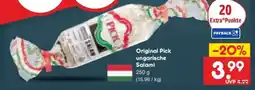 Netto Marken-Discount Original Pick ungarische Salami Angebot