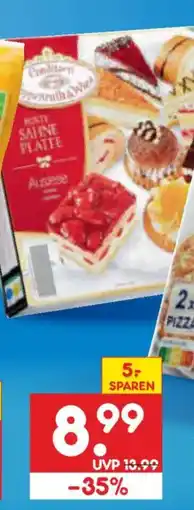 Netto Marken-Discount Coppenrath & Wiese Bunte Sahne Platte oder Festtagstorte Angebot