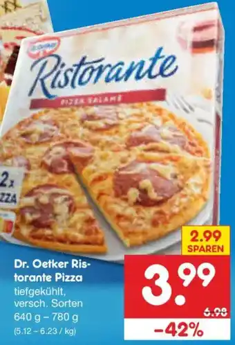 Netto Marken-Discount Dr. Oetker Ristorante Pizza Angebot